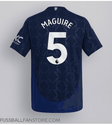 Manchester United Harry Maguire #5 Replik Auswärtstrikot 2024-25 Kurzarm